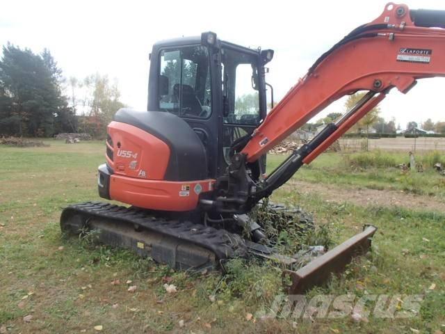 Kubota U 55-4 Mini ekskavatörler, 7 tona dek