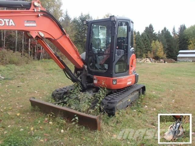 Kubota U 55-4 Mini ekskavatörler, 7 tona dek