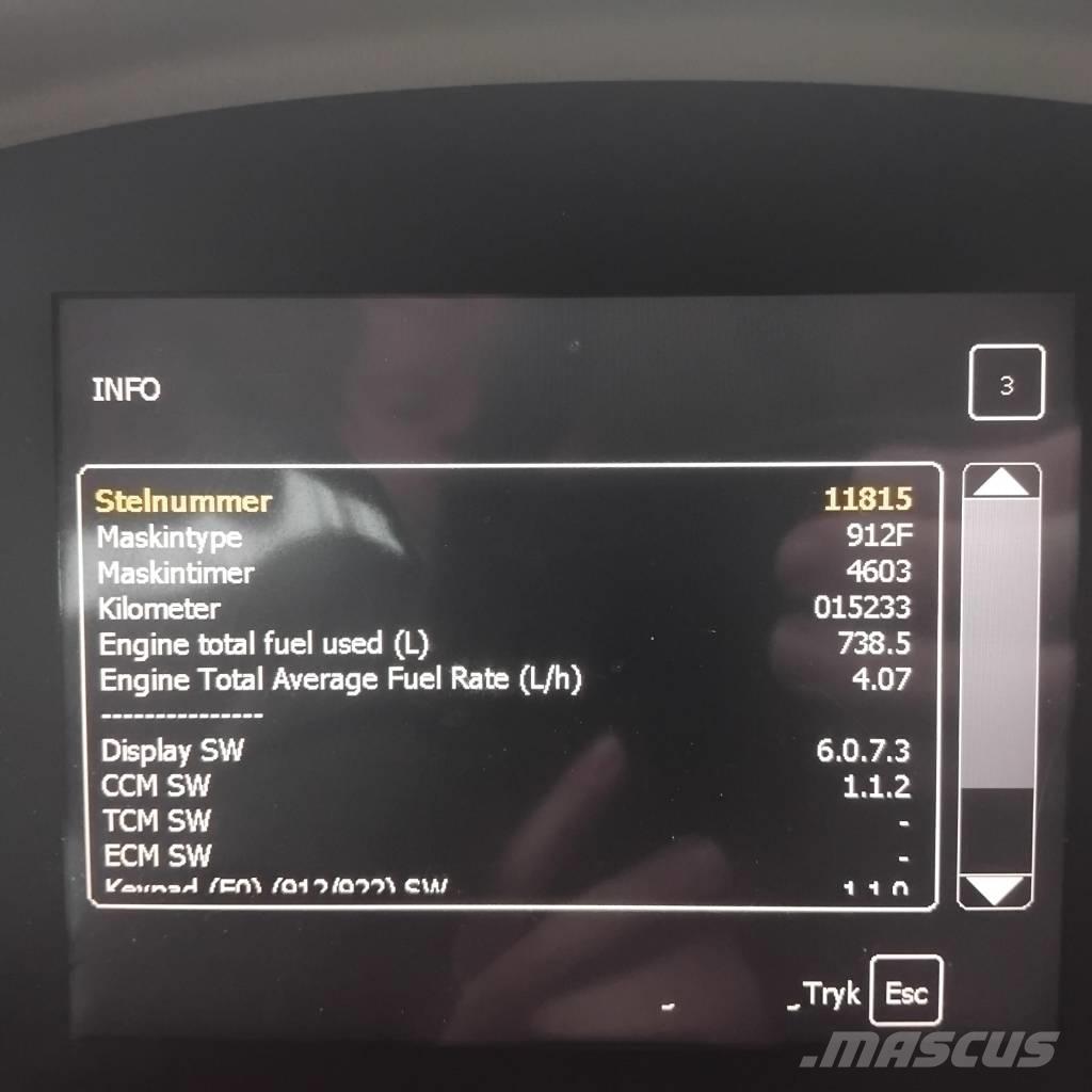 Hydrema 912FS Yol disi kaya kamyonu