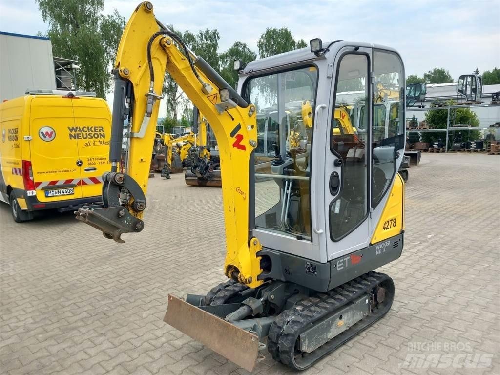 Wacker Neuson ET16 Paletli ekskavatörler
