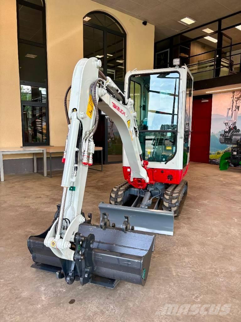 Takeuchi TB 216 Mini ekskavatörler, 7 tona dek