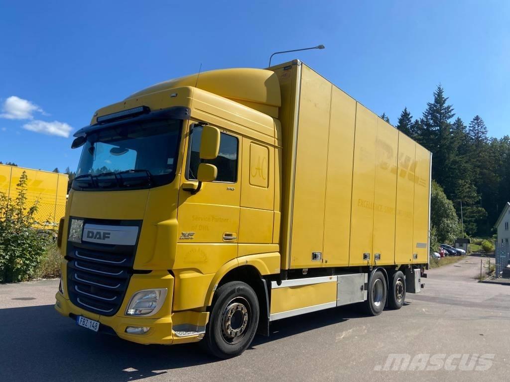 DAF FAN XF Kapali kasa kamyonlar