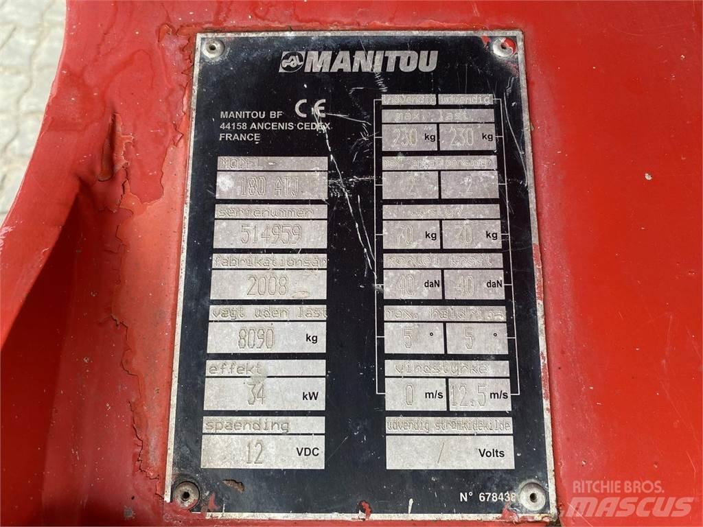 Manitou 180ATJ Körüklü personel platformları
