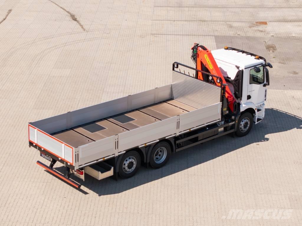 MAN TGM 26.320 6x2-4 Araç üzeri vinçler