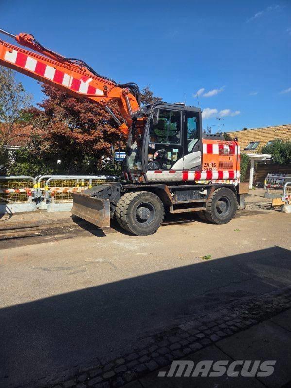 Hitachi Zaxis 140 W Lastik tekerli ekskavatörler