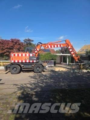 Hitachi Zaxis 140 W Lastik tekerli ekskavatörler