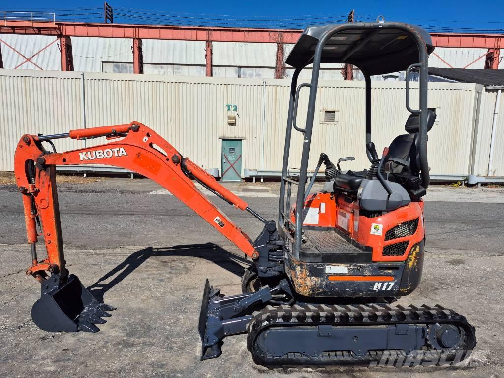 Kubota U 17 Mini ekskavatörler, 7 tona dek