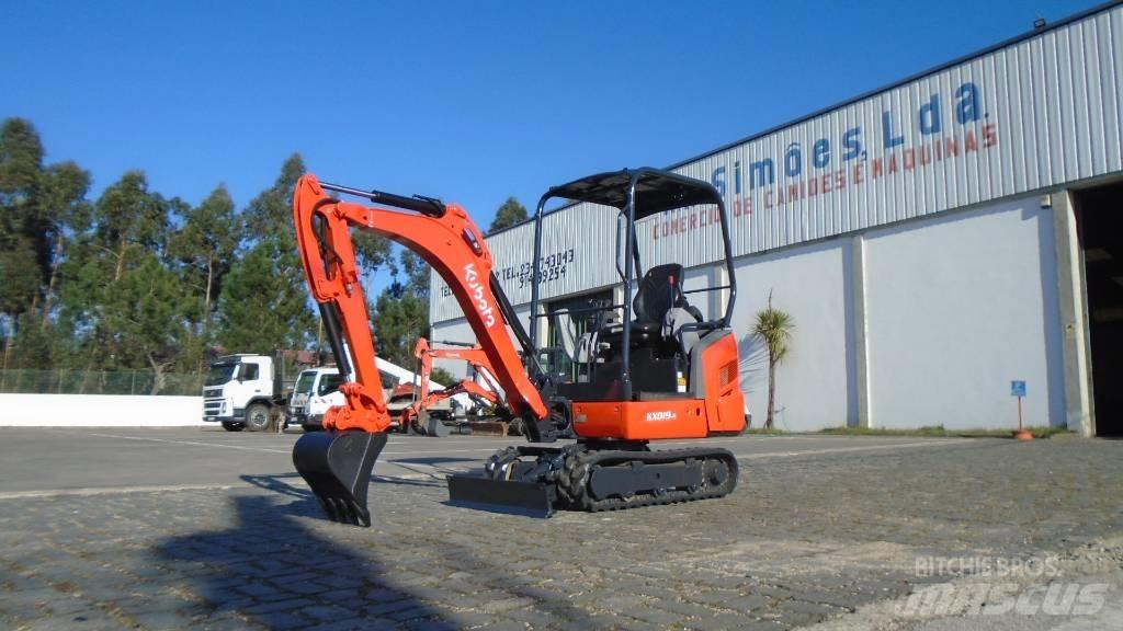 Kubota KX 019-4 Mini ekskavatörler, 7 tona dek