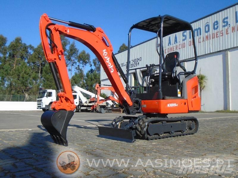 Kubota KX 019-4 Mini ekskavatörler, 7 tona dek