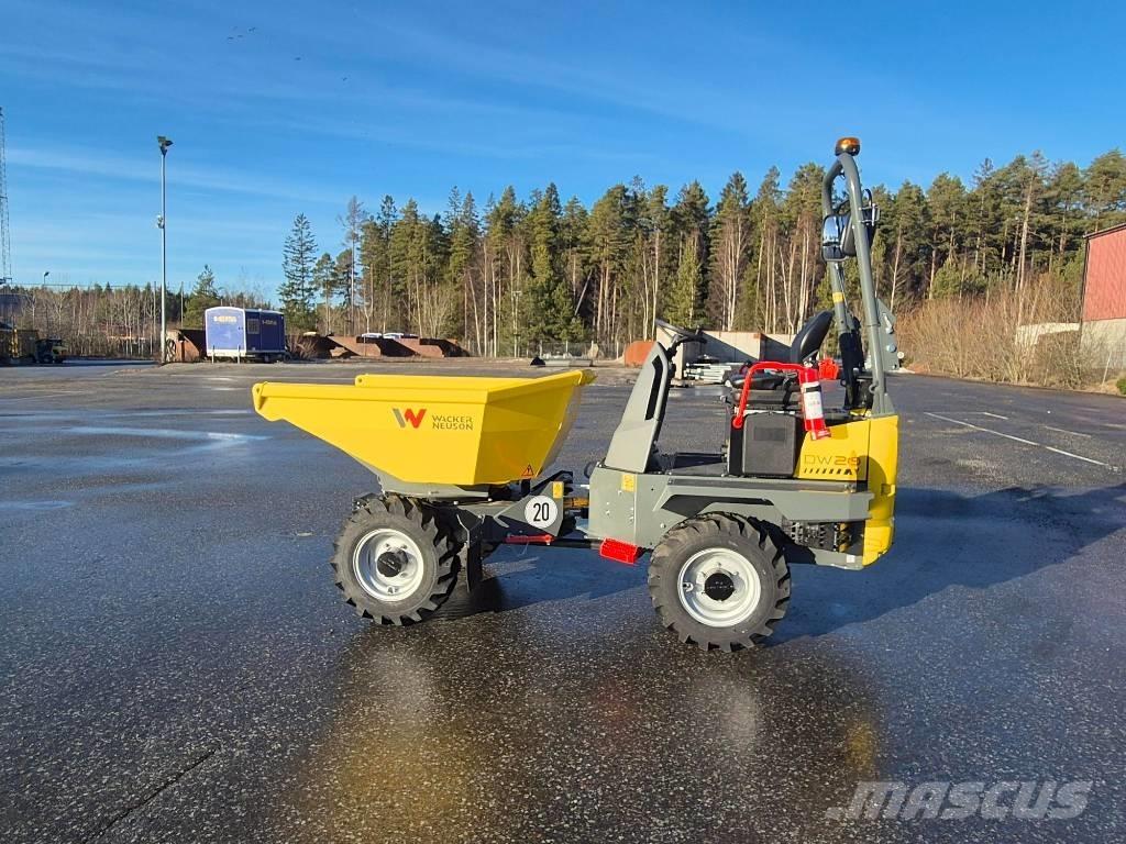 Wacker Neuson DW20 Belden kirma kaya kamyonu