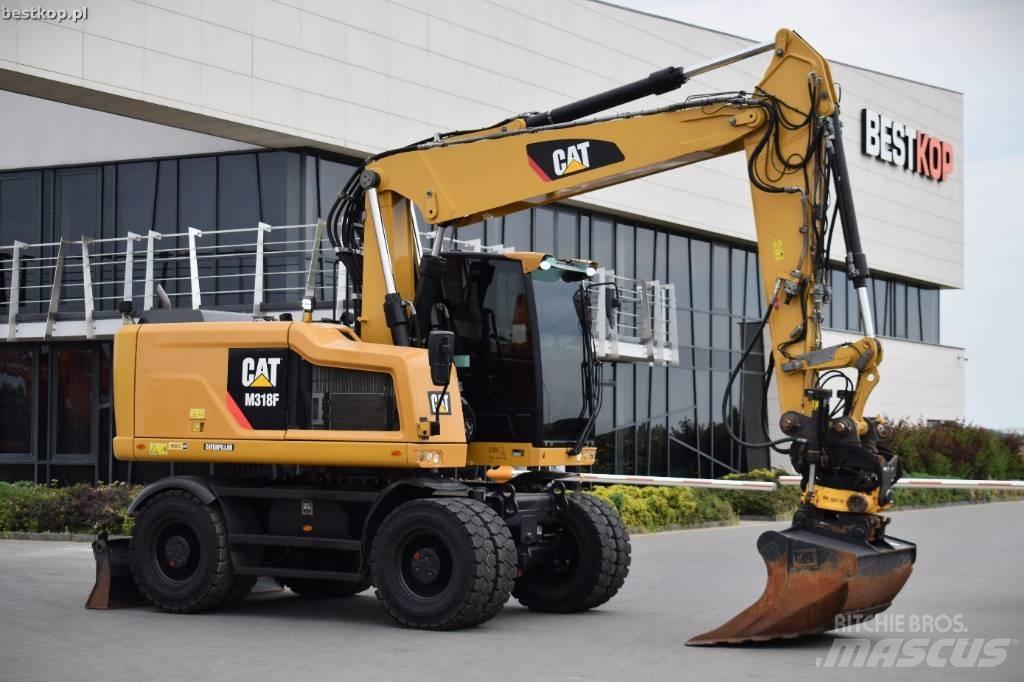 CAT M 318 F Lastik tekerli ekskavatörler