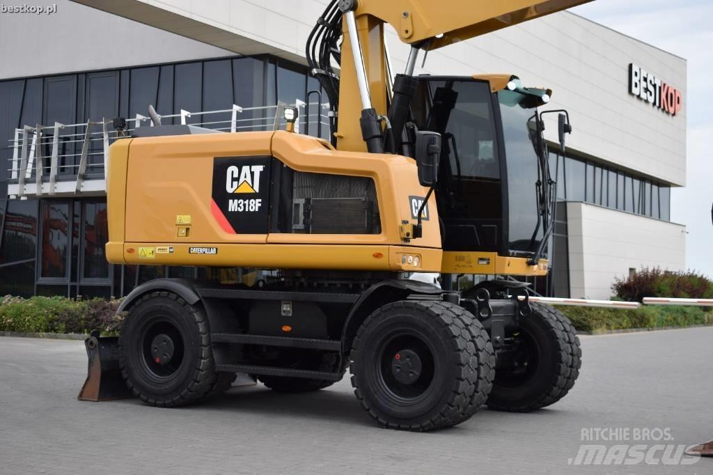 CAT M 318 F Lastik tekerli ekskavatörler