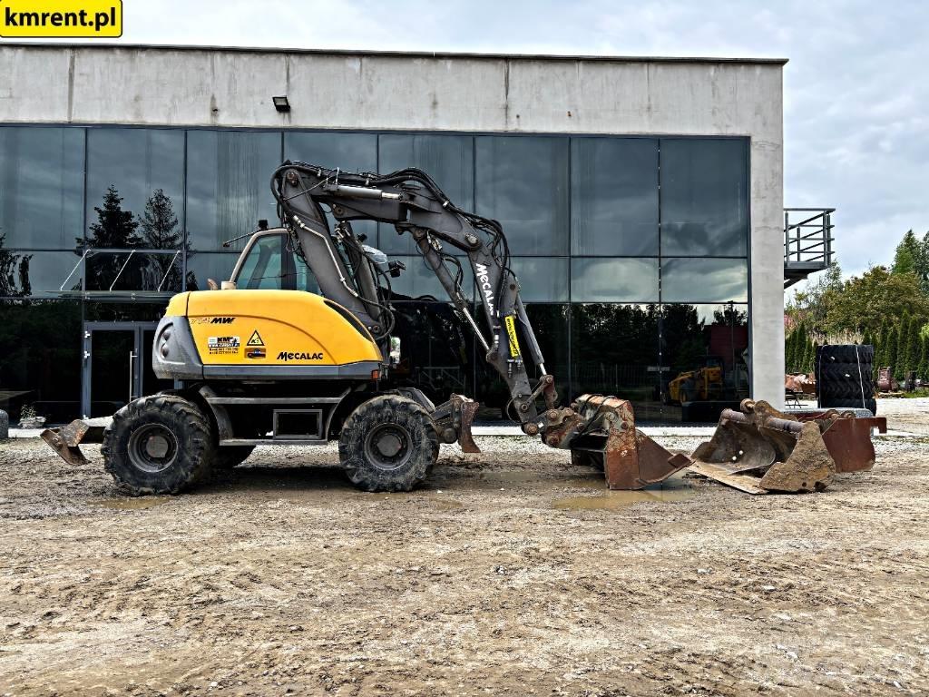 Mecalac 714 MW Lastik tekerli ekskavatörler