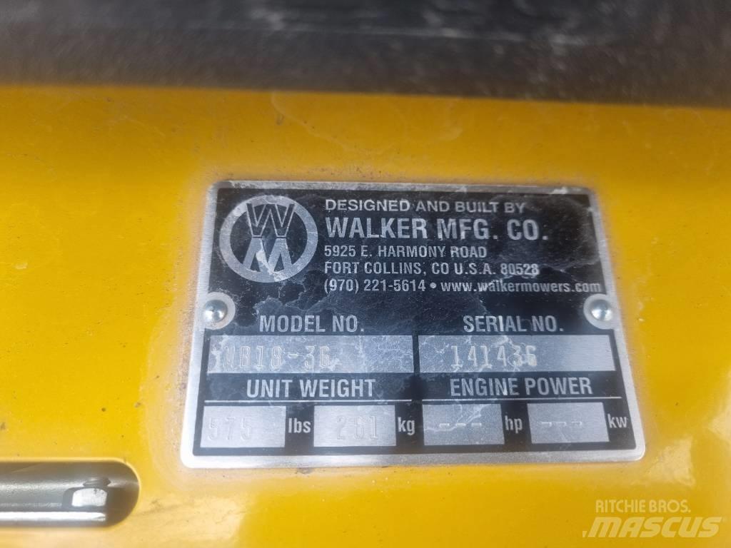 Walker B18 Mobil çim biçme makineleri