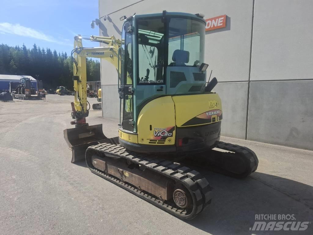 Yanmar Vio 50 U Mini ekskavatörler, 7 tona dek