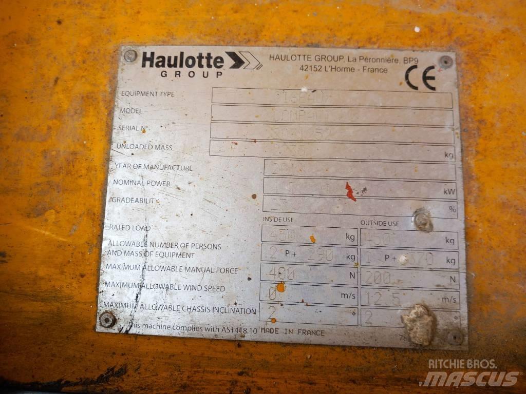 Haulotte Compact 10 Makasli platformlar