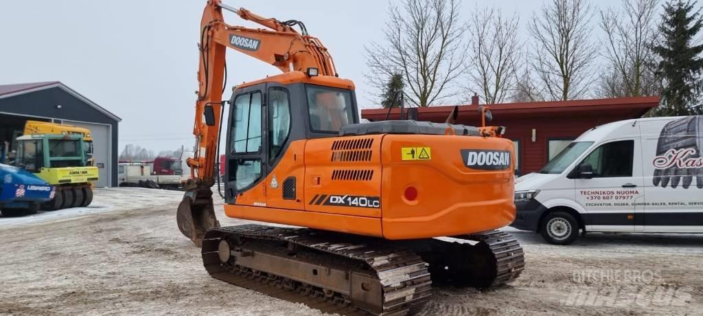 Doosan DX 140 LC-3 Paletli ekskavatörler