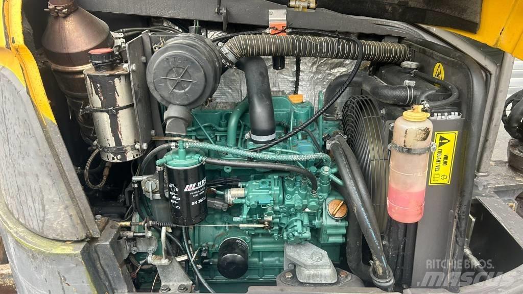 Volvo ECR48C Mini ekskavatörler, 7 tona dek