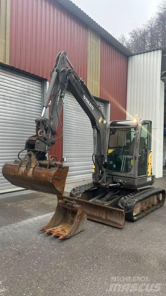 Volvo ECR48C Mini ekskavatörler, 7 tona dek