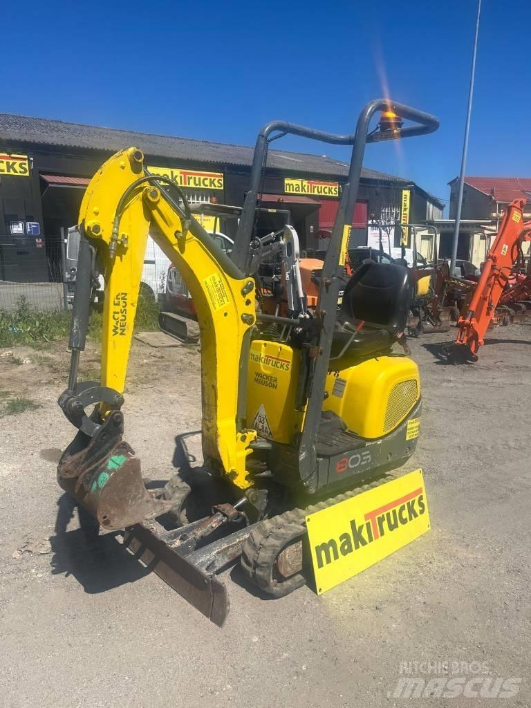 Wacker Neuson 803 RD Mini ekskavatörler, 7 tona dek