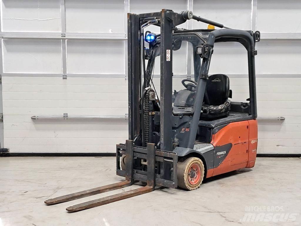 Linde E16-02 Elektrikli forkliftler