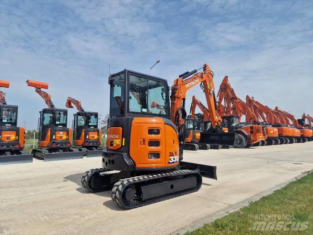 Hitachi ZX 33 U-6 Mini ekskavatörler, 7 tona dek