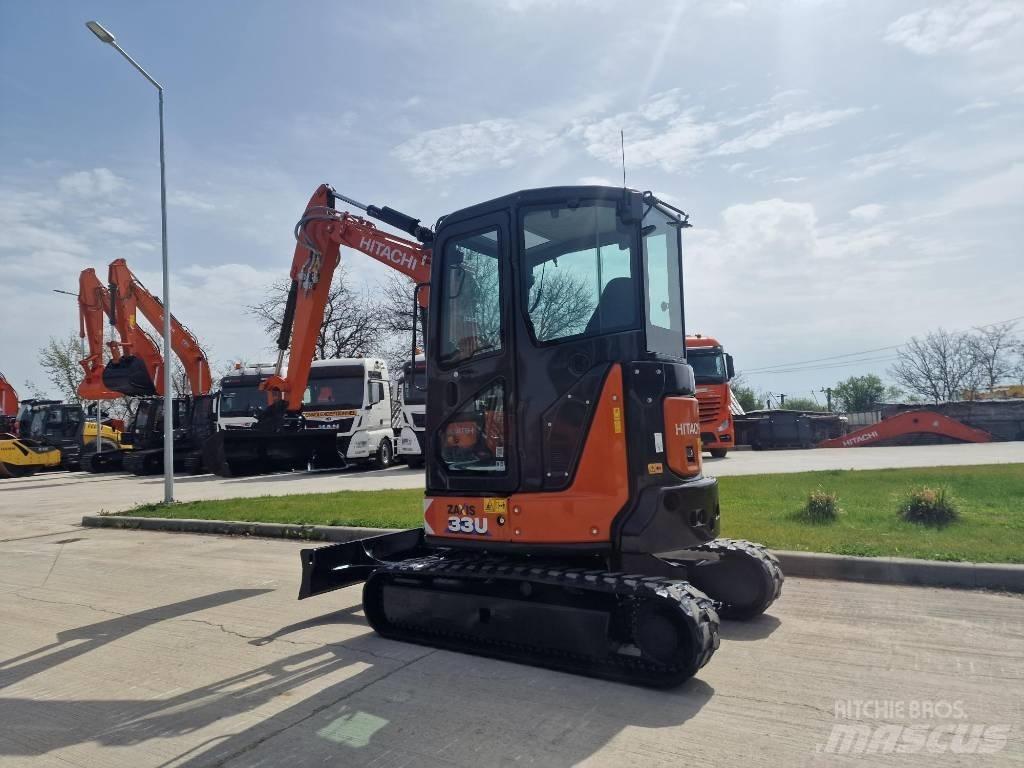 Hitachi ZX 33 U-6 Mini ekskavatörler, 7 tona dek