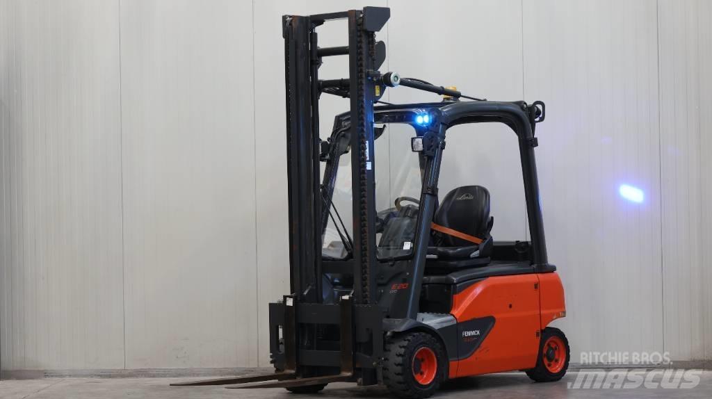Linde E20PL-02 Elektrikli forkliftler