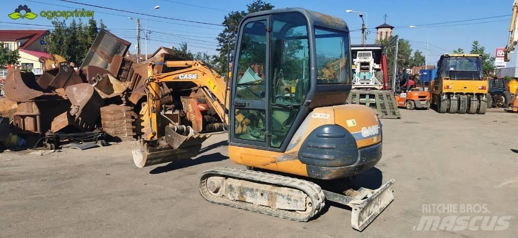 CASE CX 23 Mini ekskavatörler, 7 tona dek