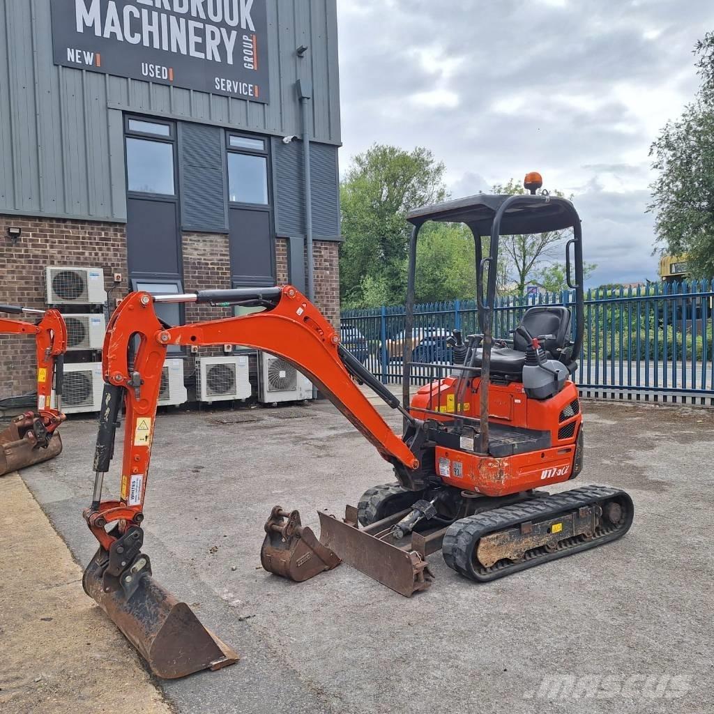 Kubota U 17-3 Mini ekskavatörler, 7 tona dek