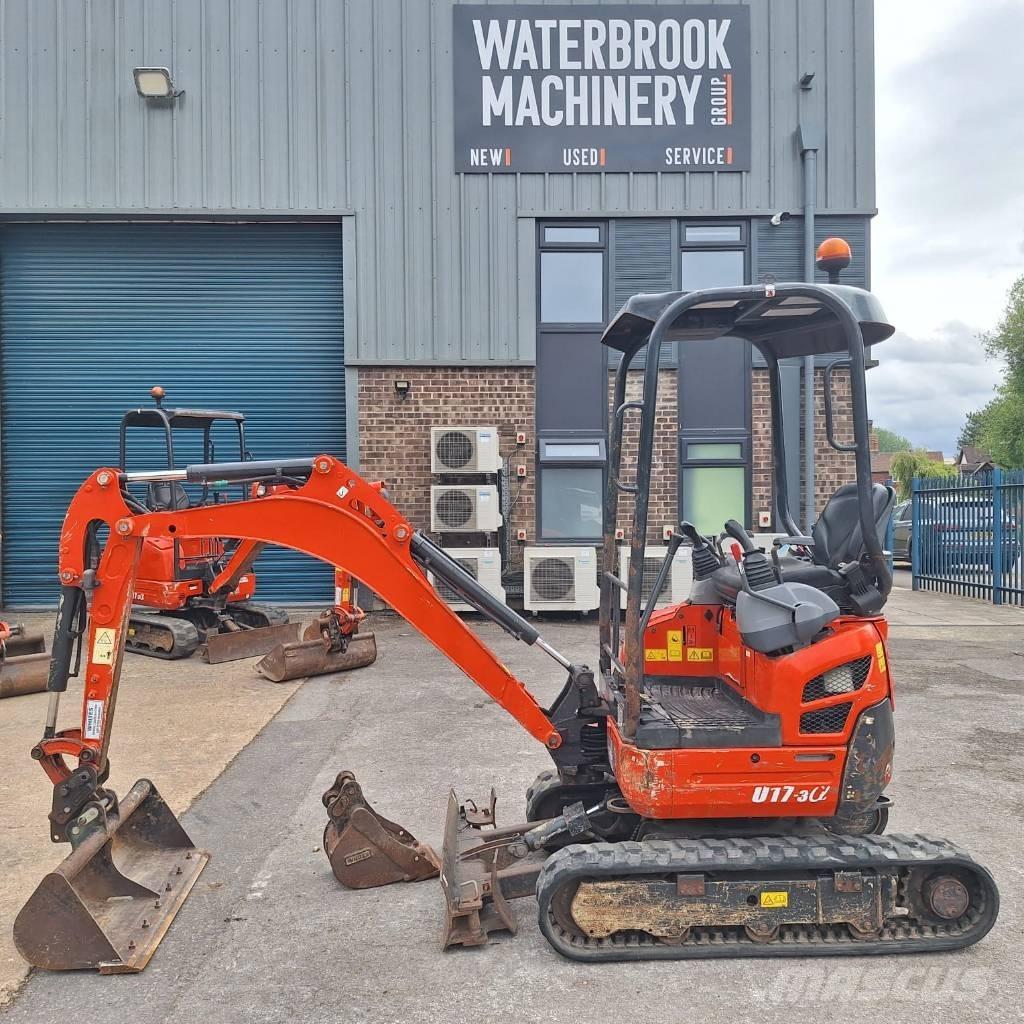 Kubota U 17-3 Mini ekskavatörler, 7 tona dek
