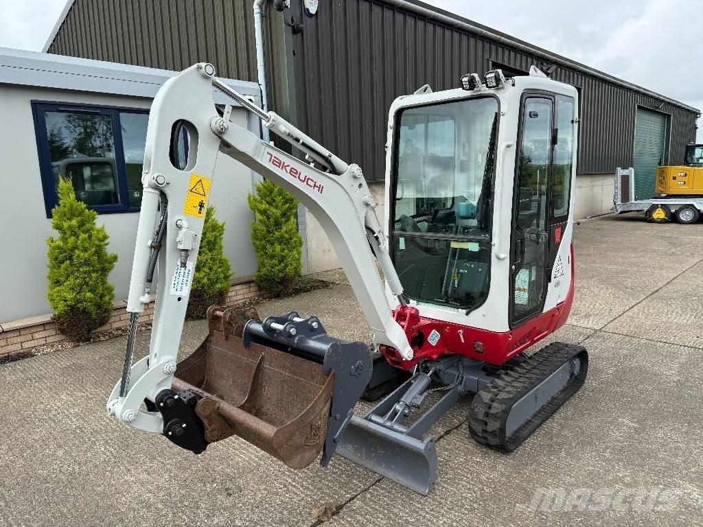 Takeuchi TB 216 Mini ekskavatörler, 7 tona dek