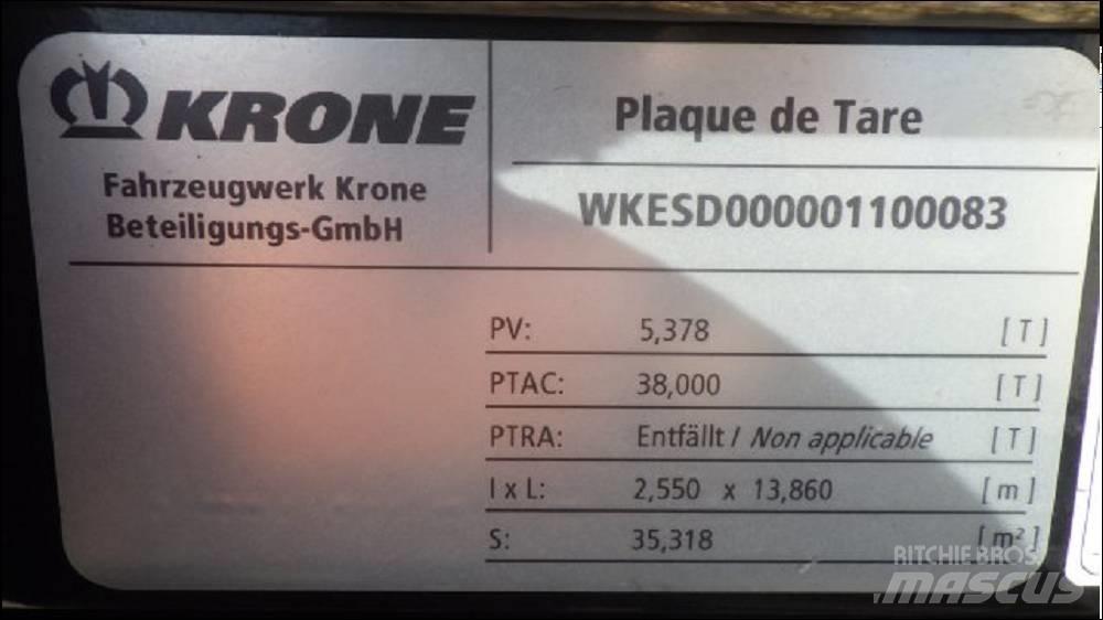 Krone MEGA LINER Diger yari çekiciler