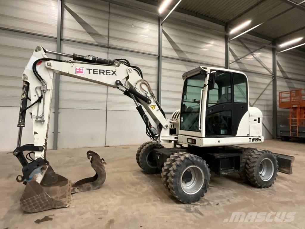 Terex TW 85 Lastik tekerli ekskavatörler