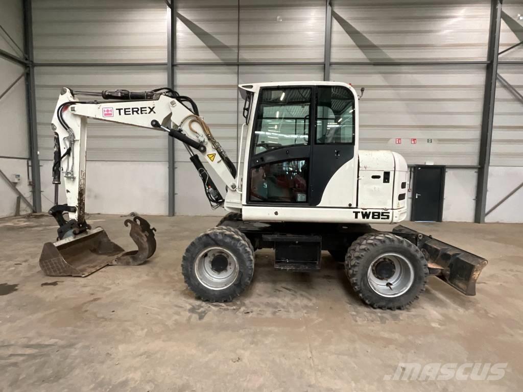 Terex TW 85 Lastik tekerli ekskavatörler