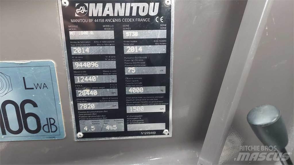 Manitou 1840MT Teleskopik yükleyiciler