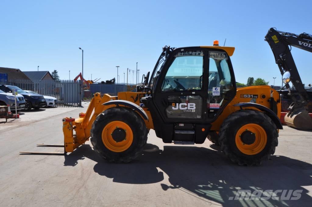 JCB 531-70 Teleskopik yükleyiciler