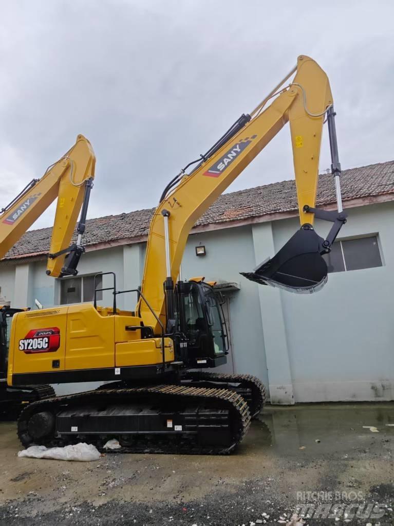Sany SY 205 C-S Paletli ekskavatörler