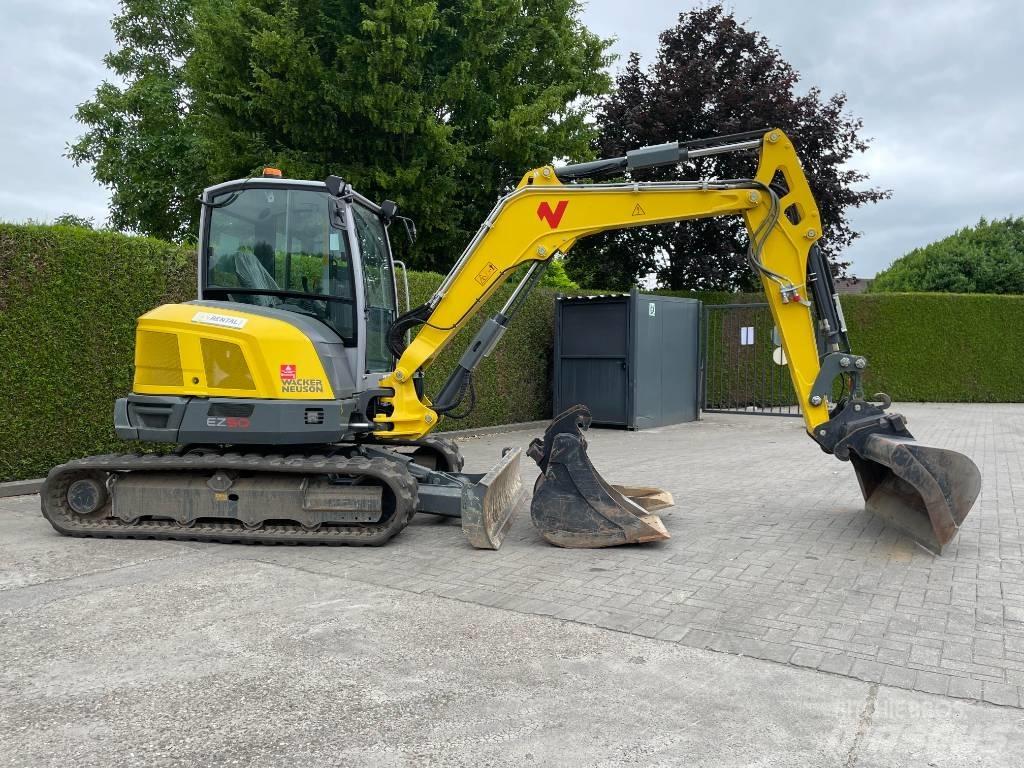 Wacker Neuson EZ 50 Mini ekskavatörler, 7 tona dek