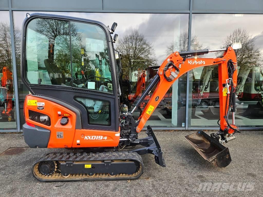 Kubota KX 019-4 Mini ekskavatörler, 7 tona dek