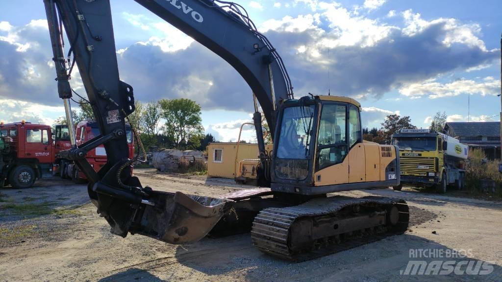 Volvo EC 160 C L Paletli ekskavatörler