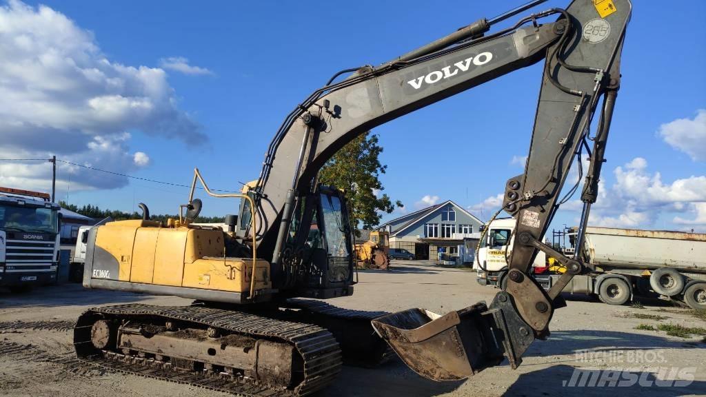 Volvo EC 160 C L Paletli ekskavatörler