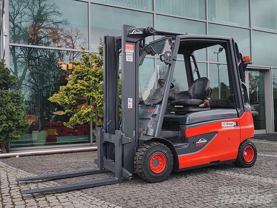 Linde E30L-01 Elektrikli forkliftler
