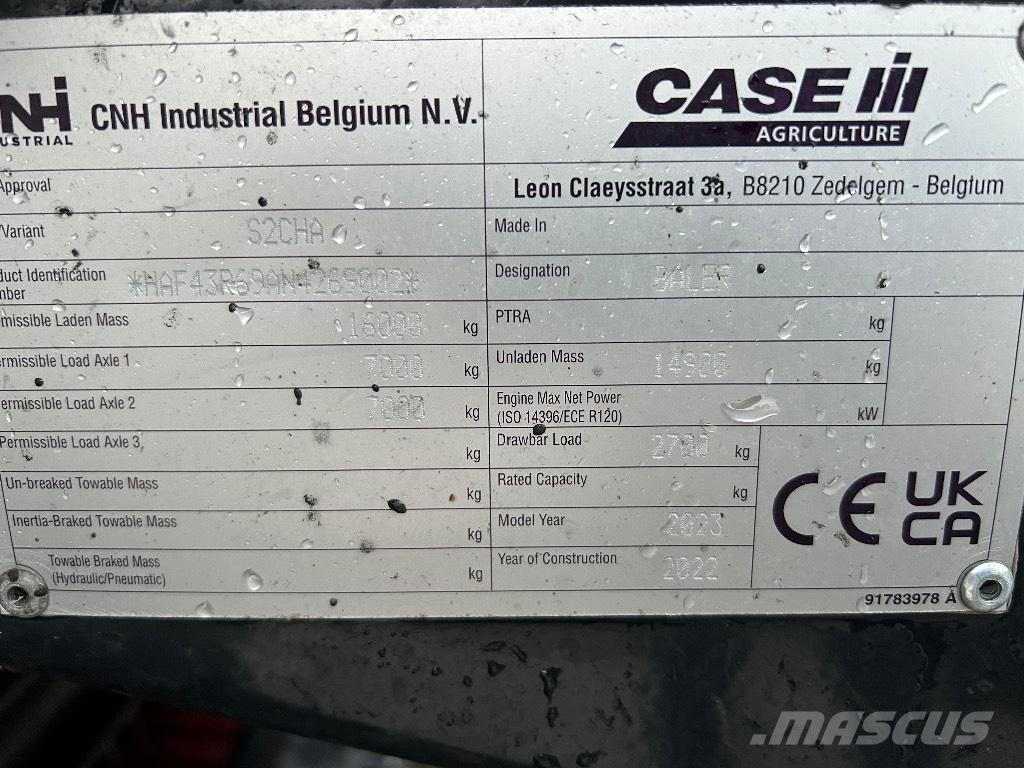 Case IH LB 436 HD Küp balya makinalari