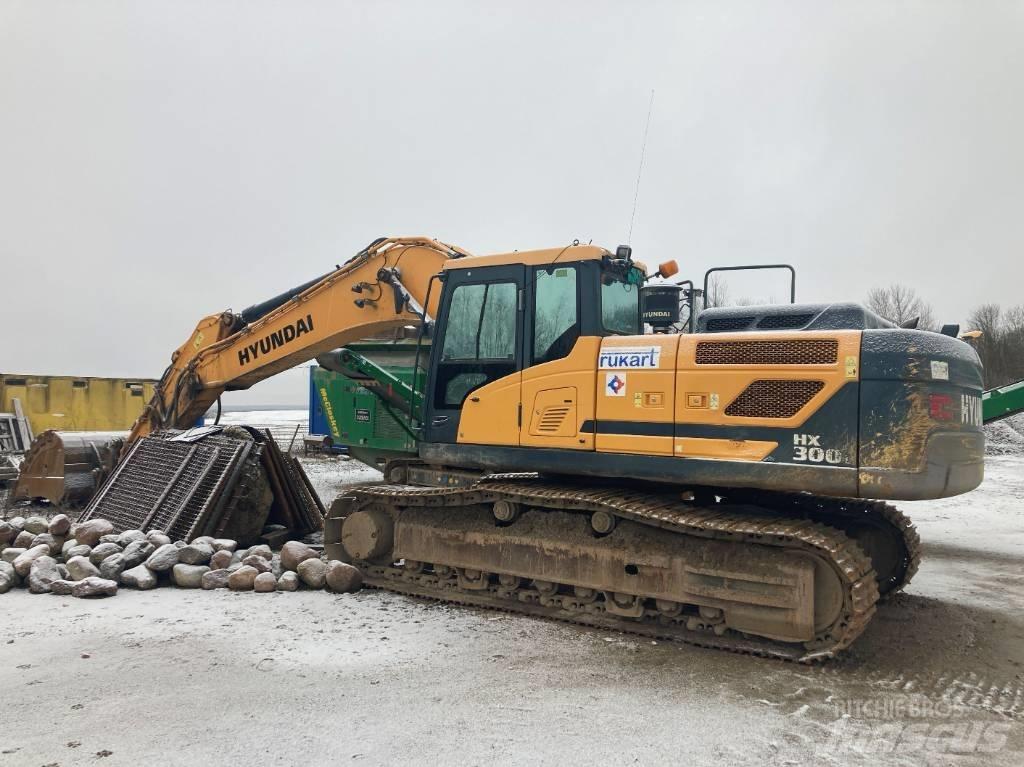 Hyundai HX 300 L Paletli ekskavatörler