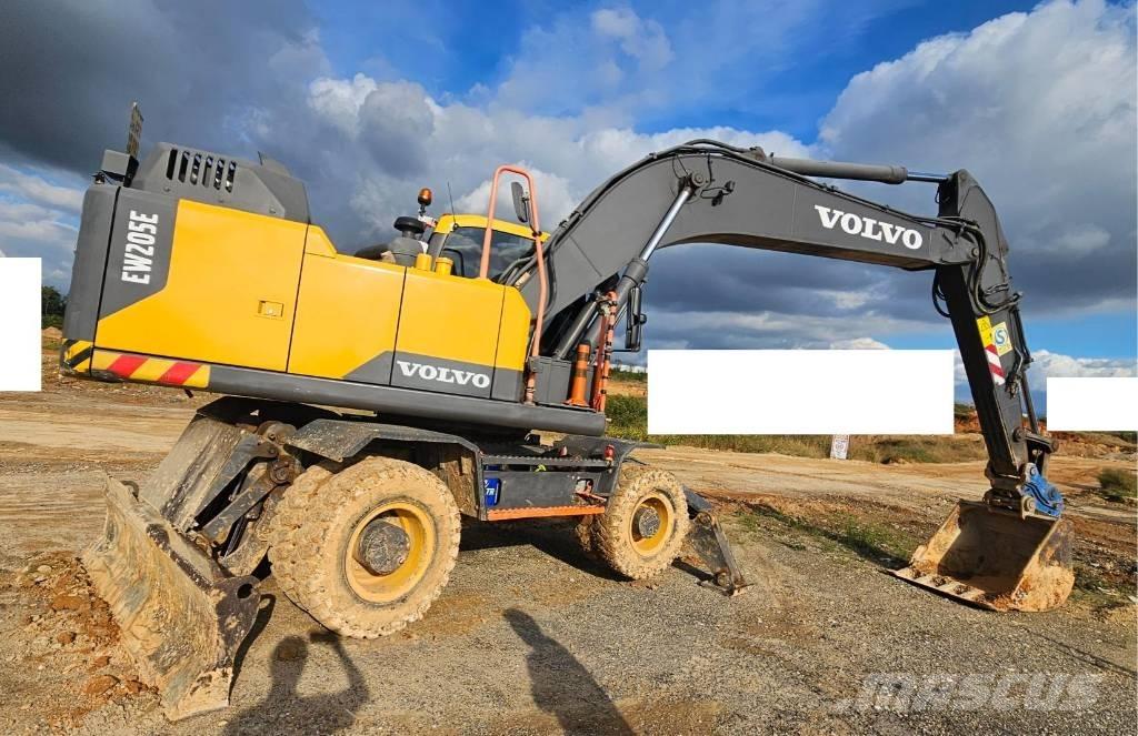 Volvo EW 205 D Lastik tekerli ekskavatörler