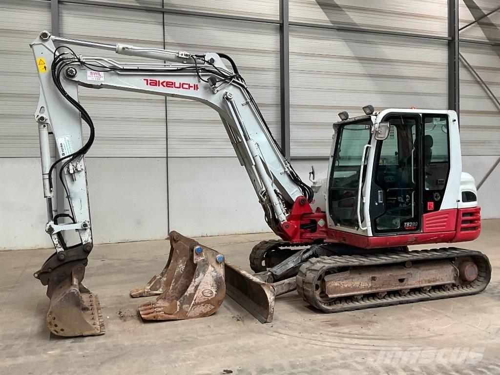 Takeuchi TB 290 Midi ekskavatörler 7 - 12 t
