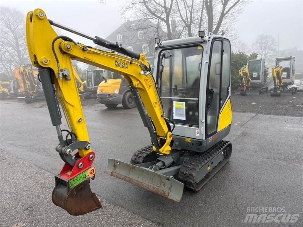 Wacker Neuson ET20 Paletli ekskavatörler