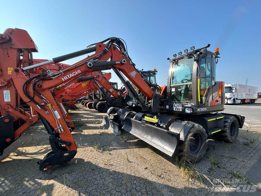 Hitachi ZX95W-7 Lastik tekerli ekskavatörler