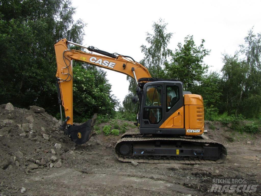CASE CX 145 D SR Paletli ekskavatörler